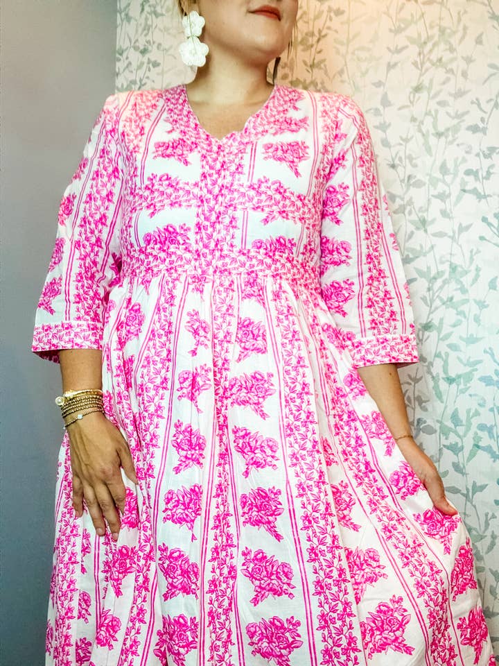 Heart of Grace - Wholesale Dress - Women's - Pink Georgia Dream DressÂ