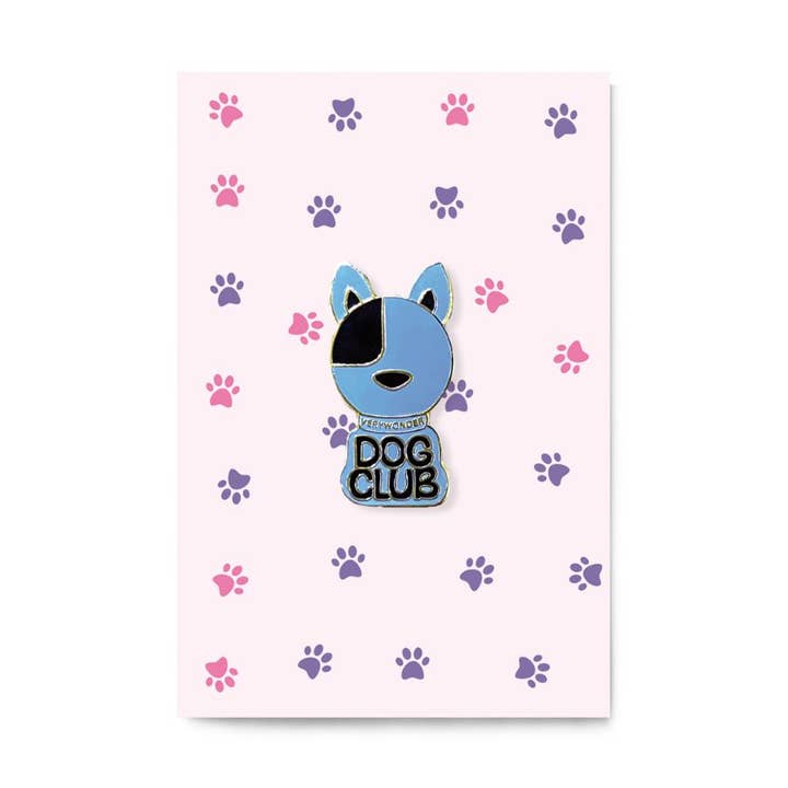 Pin - Dog Club for wholesale by Very Wonder di Chiara Veri