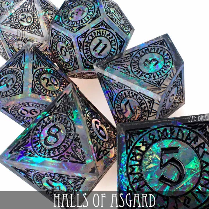 DNDDICE.COM - Wholesale Dice - Halls of Asgard Handmade1