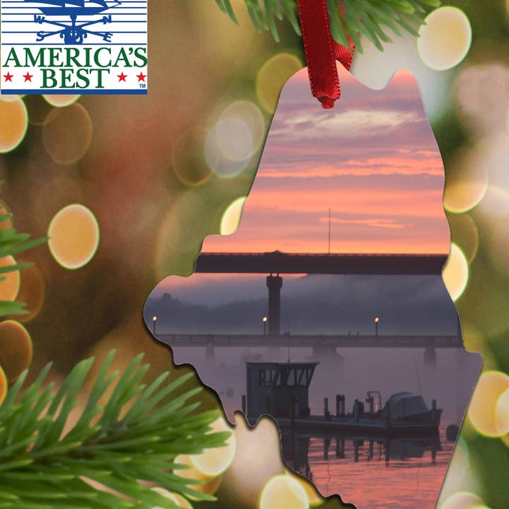 Footbridge Belfast | Made in Maine Nautical for wholesale by FlutterThatShutter