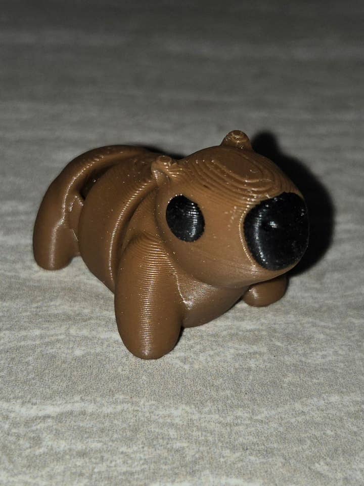 Capibara stampato in 3D | Statuetta articolata | Flexi Animal per la vendita all'ingrosso da parte di Cosmic 3D Creations