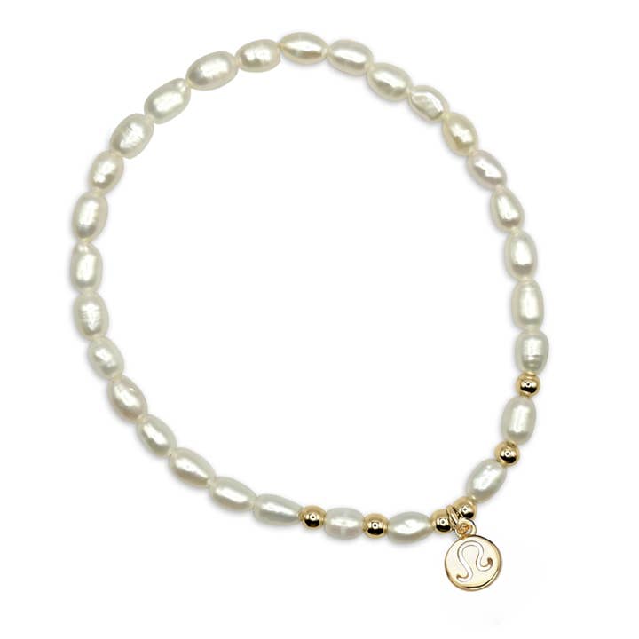 Camilla Limón - Wholesale Charm/Dangle Bracelet - Zodiac Charm Fresh Water Pearl Stretch Bracelet4