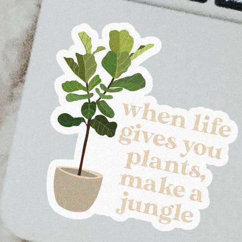 Pegatina Make A Jungle para venta al por mayor de Clay Collection Co.