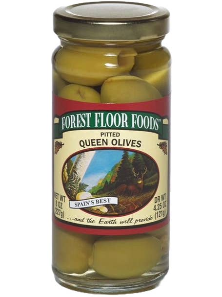 Pitted Queen Olives for wholesale by Forest Floor Foods