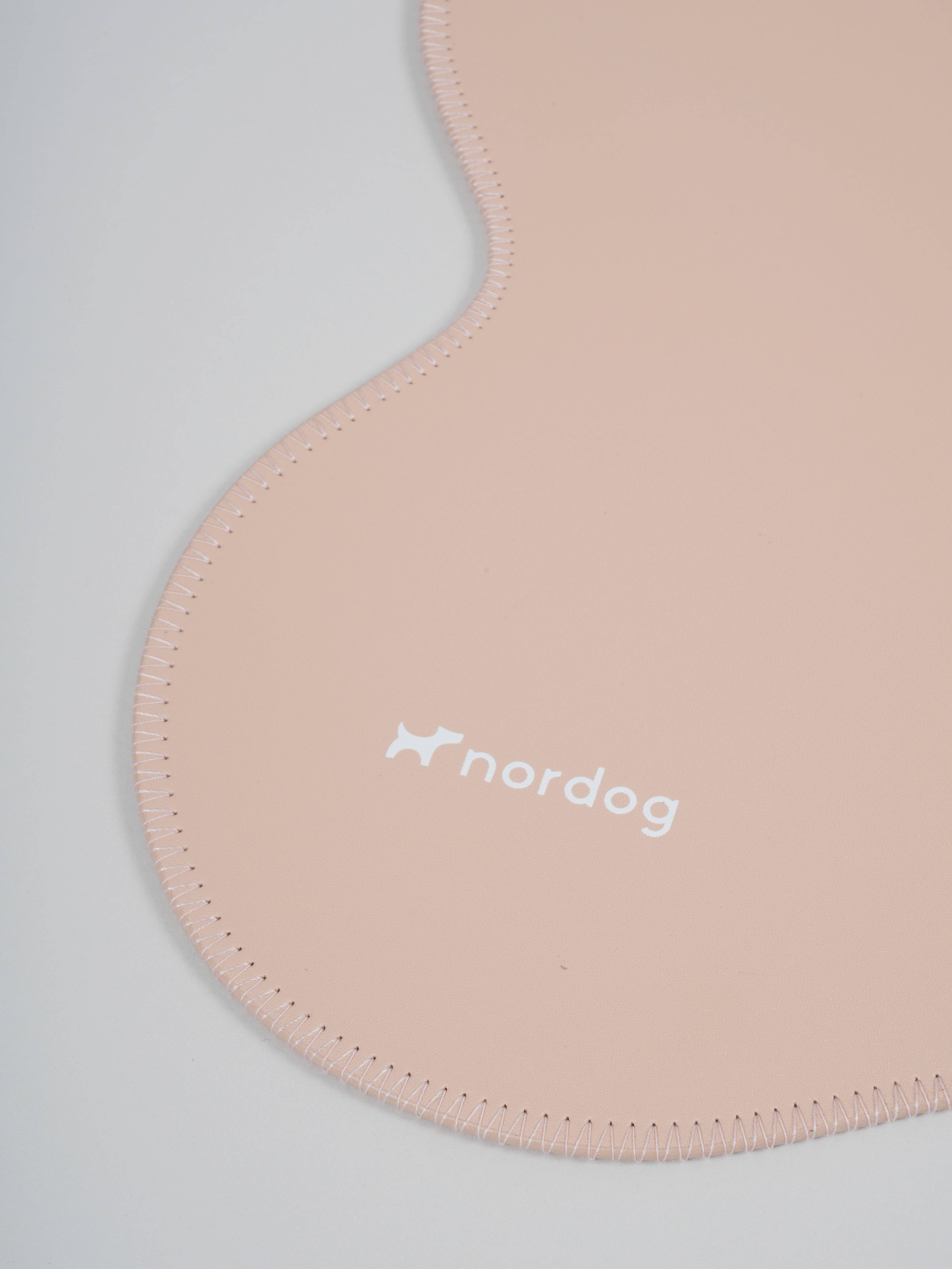 Nordog - Wholesale Pet Food Mat - Dog - Placemat for dog bowls (blush)2