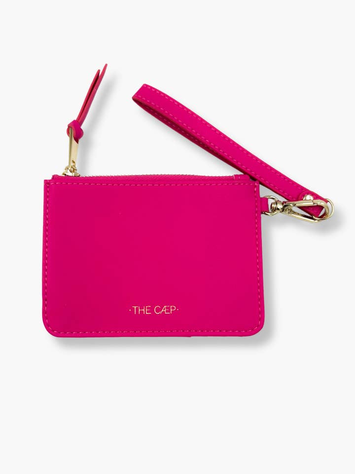 Felroze Snap/Polsportemonnee (RFID) voor wholesale door THE CÆP