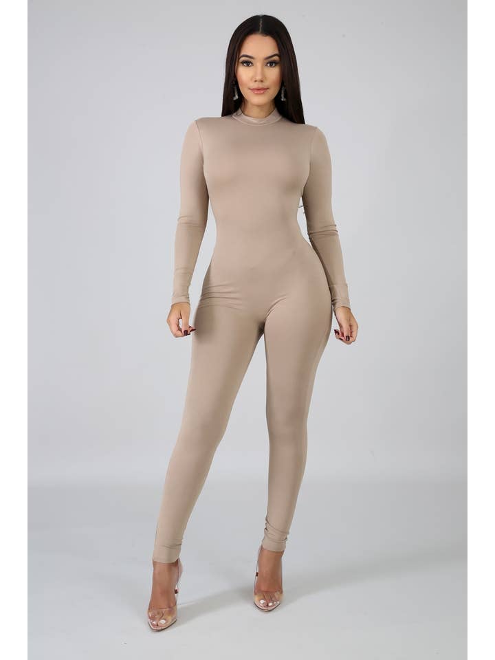 5besties inc - Wholesale Jumpsuit - Women's - MOCK NECK CATSUITS10