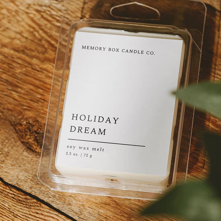 Soy Wax Melt - Holiday Dream for wholesale by Memory Box Candle Co.
