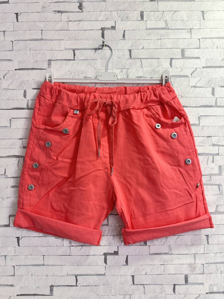 ZAFA PARIS - Wholesale Shorts – Women’s - 21F25P009-Magic shorts with button10