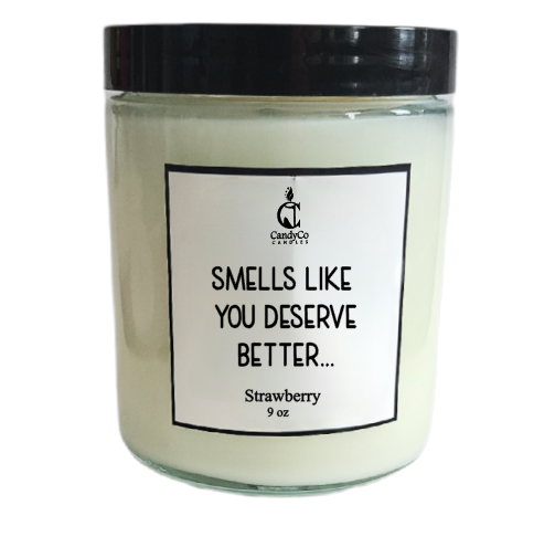 The Candy Collections - Wholesale Jar/Filled Candle - Smells like you deserve motivation better Valentine  Candle0