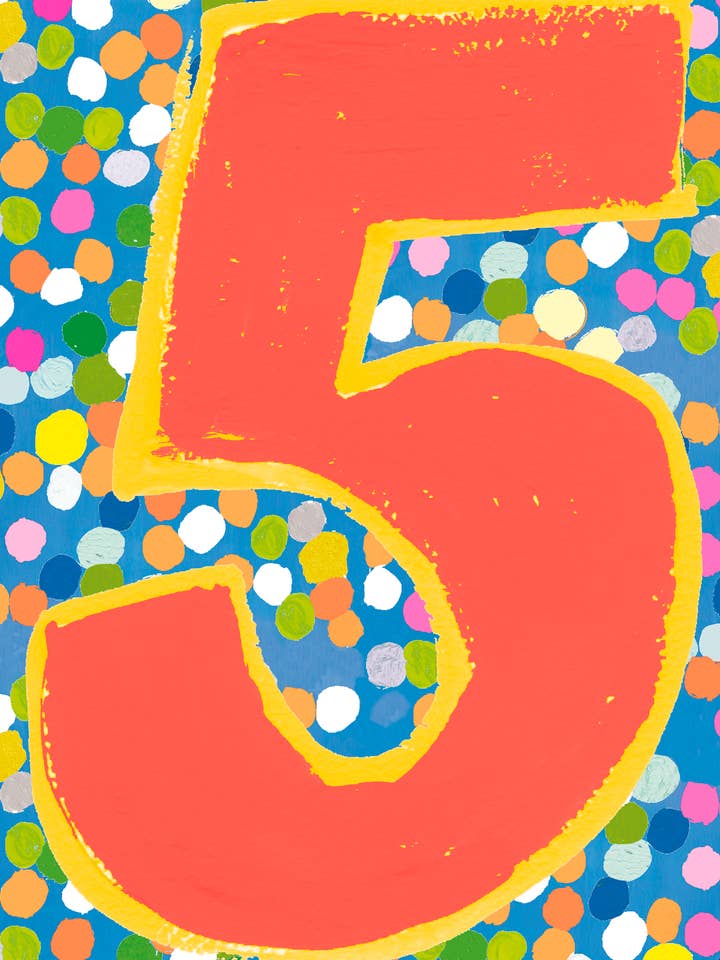 ZONNESCHIJN LEEFTIJD 5 JONGEN voor wholesale door Paper Salad