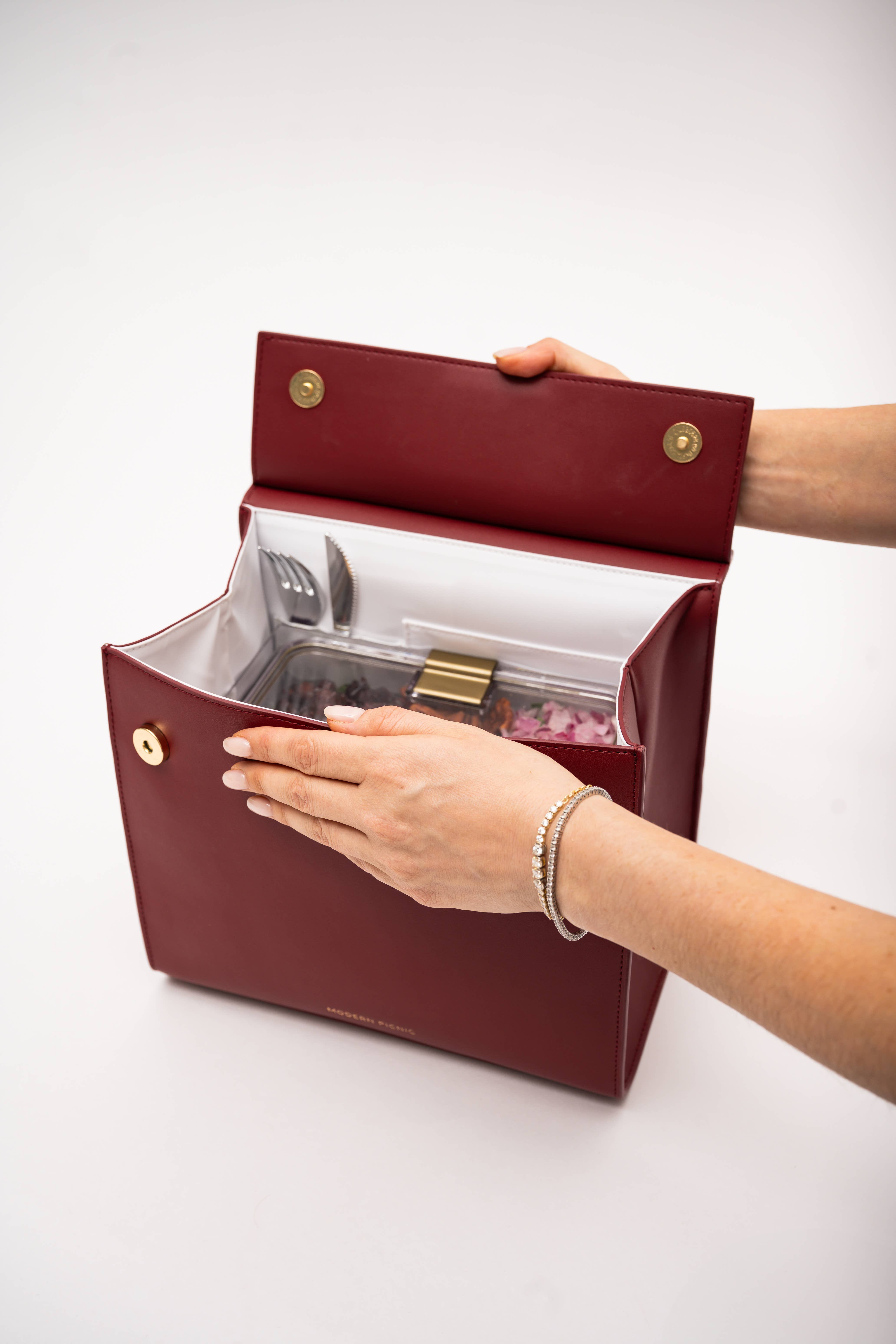 Modern Picnic - Wholesale Lunch Bag/Box - Insulated Medium Lunch Bag – Insulated Work/Everyday Purse 11