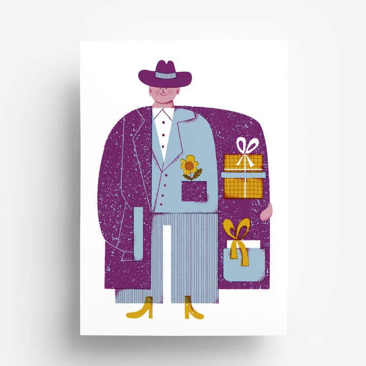 Carte postale Love Dealer DIN A6 pour la vente par jungwiealt