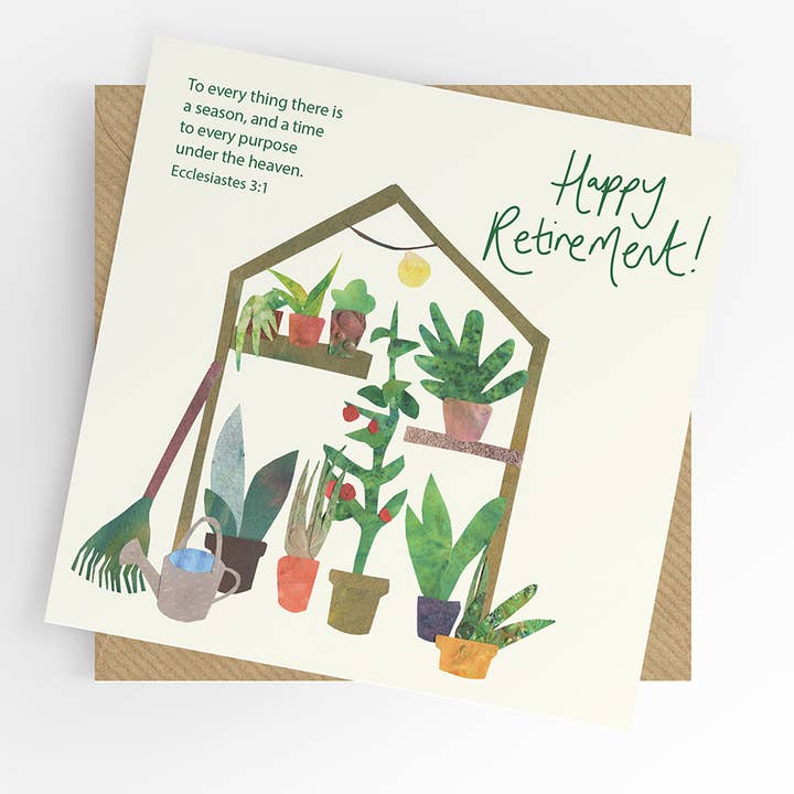 Carta di pensionamento con scrittura, Alla tua pensione, per la vendita all'ingrosso da parte di Under the Willow Tree