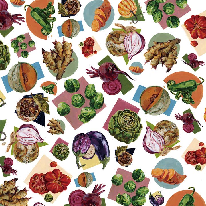 Legumes! Puzzle de 54 Peças por atacado de The Good Boy Collective