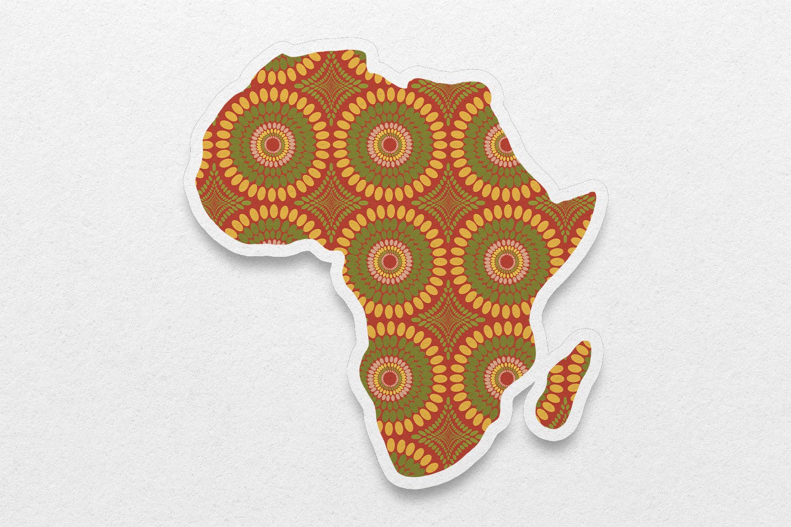 Pounded Yam Productions - Wholesale Sticker - Africa Sticker0