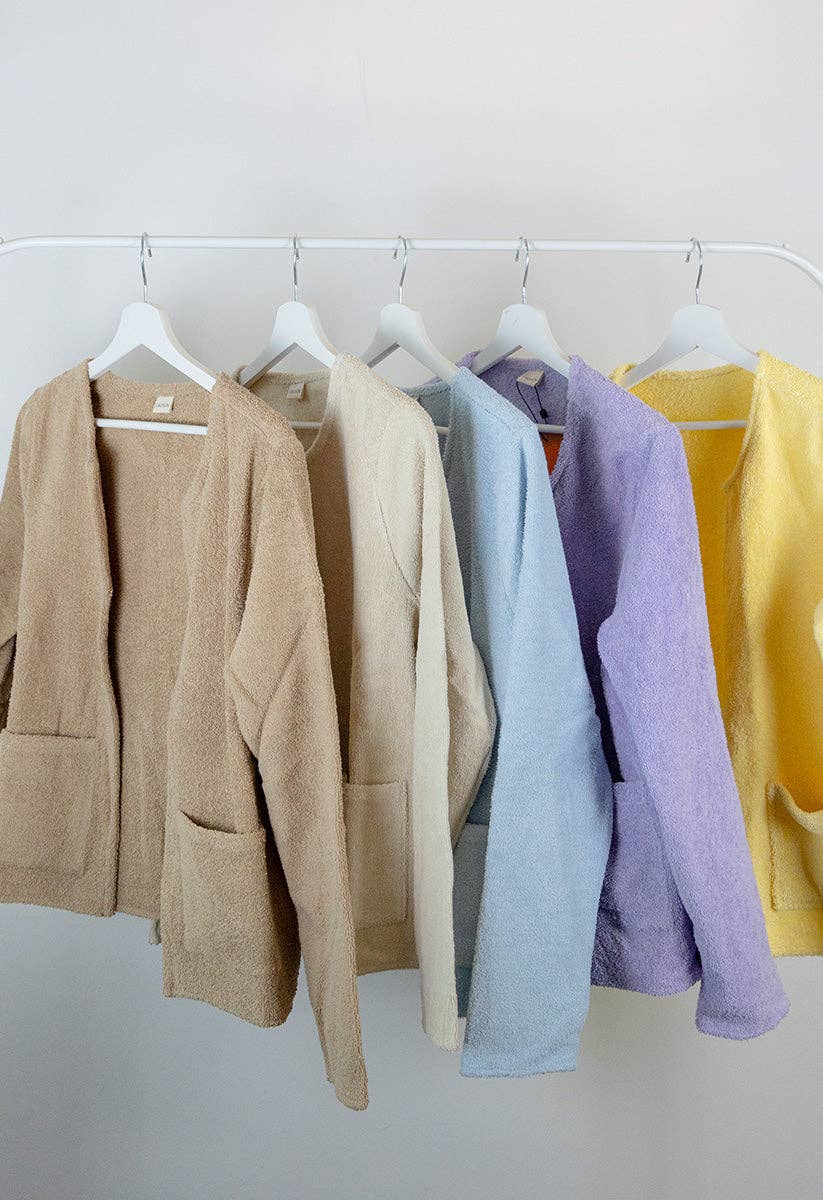 Caussün - Wholesale Jacket - Women's - Lilac Terry Jacket1