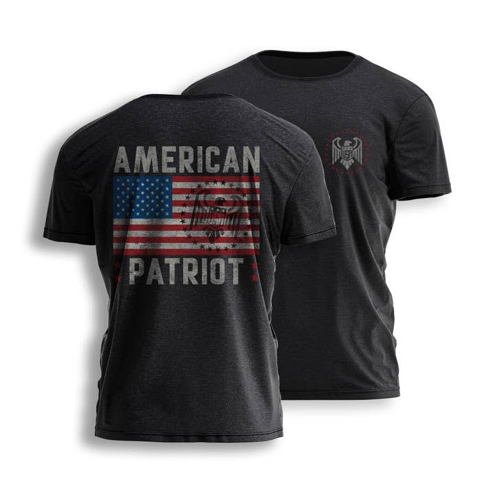 T-shirt DRAPEAU PATRIOTE AMÉRICAIN pour la vente par I Love My Freedom