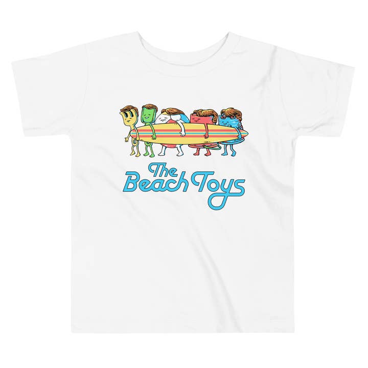 Camiseta infantil THE BEACH TOYS para venta al por mayor de Little Groupies