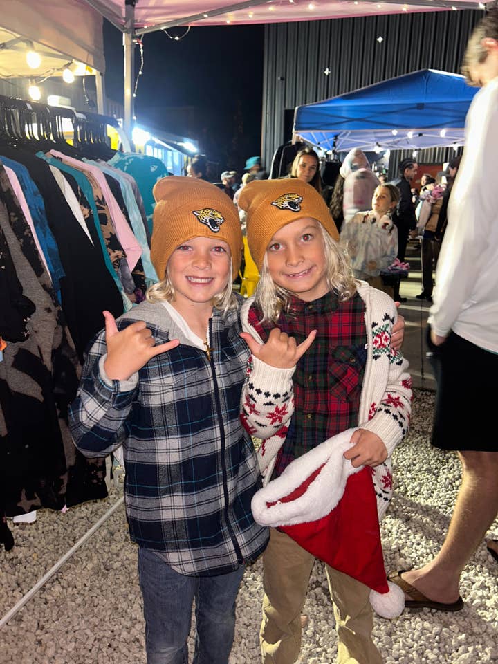 Rust Jags Beanie for wholesale by CreativitD