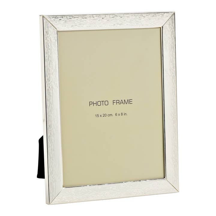 Cornice per foto argentata per foto 15x20 cm in metallo, argento (L/A/P) 17x22x1 cm per la vendita all'ingrosso da parte di Wurm