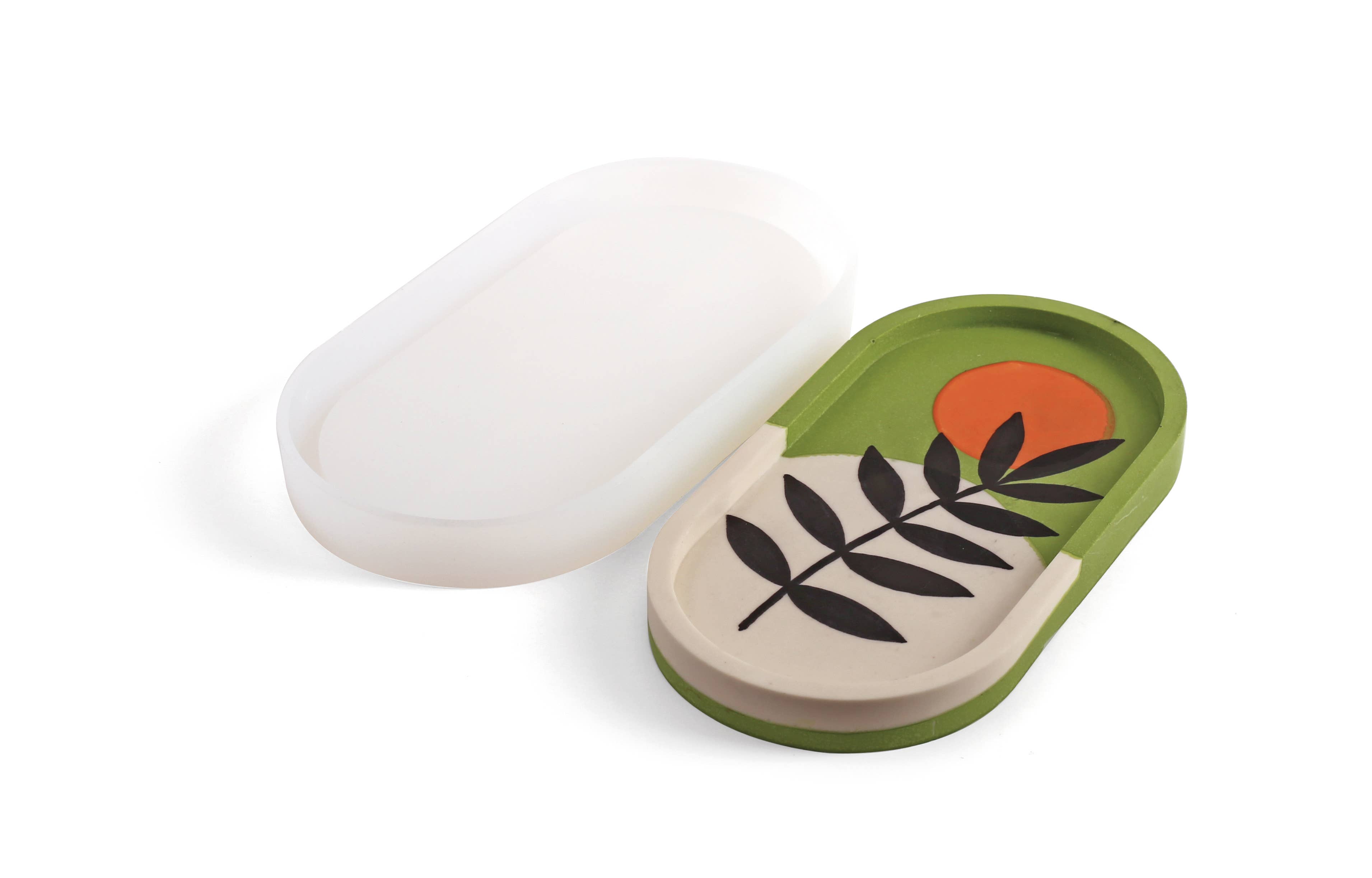 Graine Créative - Wholesale Craft Tool - SILICONE MOLD CUP 18CM X 9.5CM - OVAL5