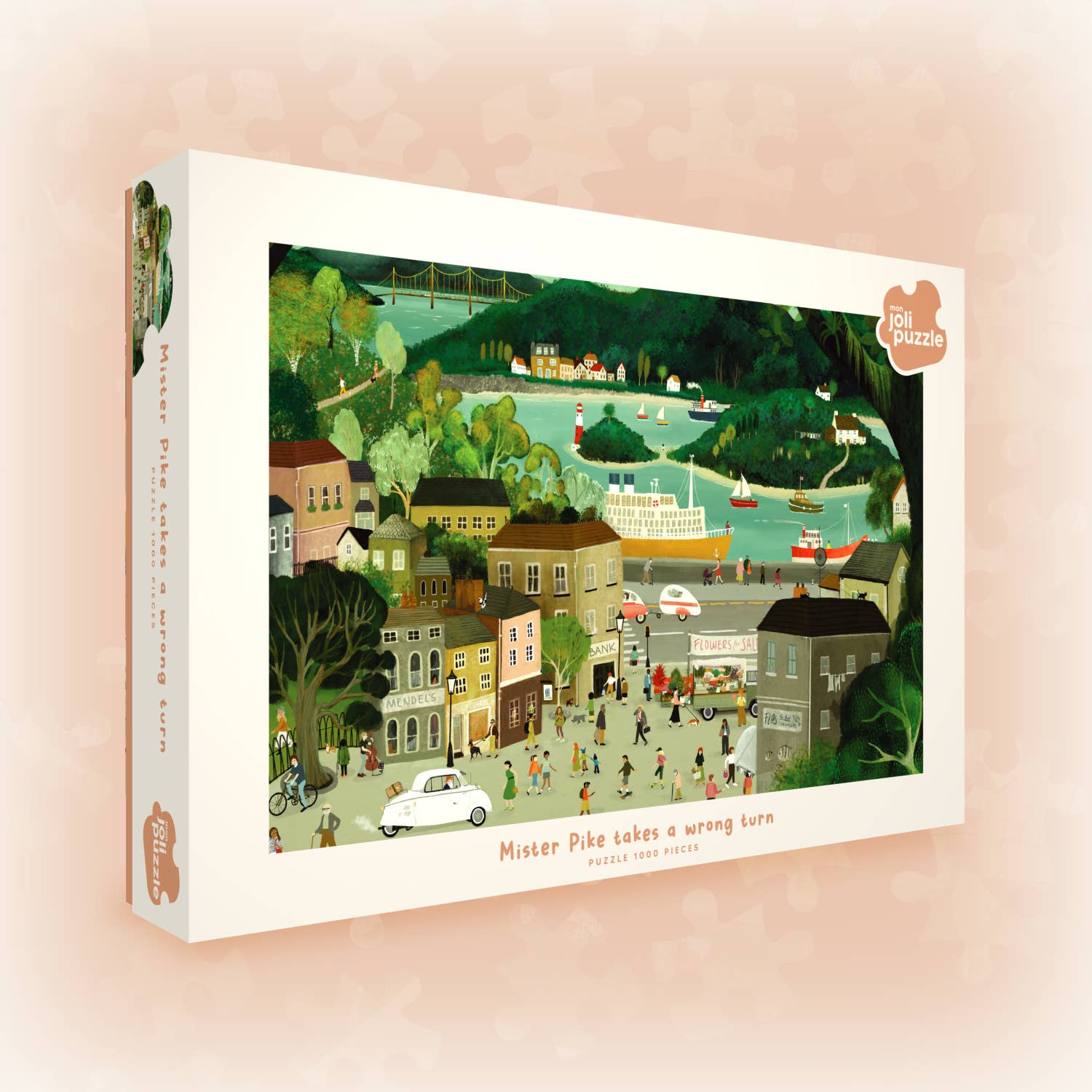 Mon Joli Puzzle - Wholesale Puzzle - Adult - Mr Pike Take a Wrong Turn Puzzle — My Pretty Puzzle — 1000 ft6