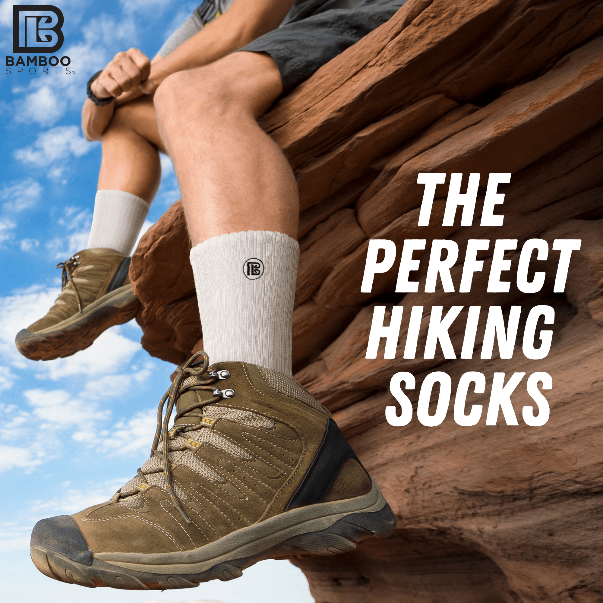 Bamboo Sports - Vendita all'ingrosso Calzini - Uomo - Calzini Premium Bamboo Rayon Crew57