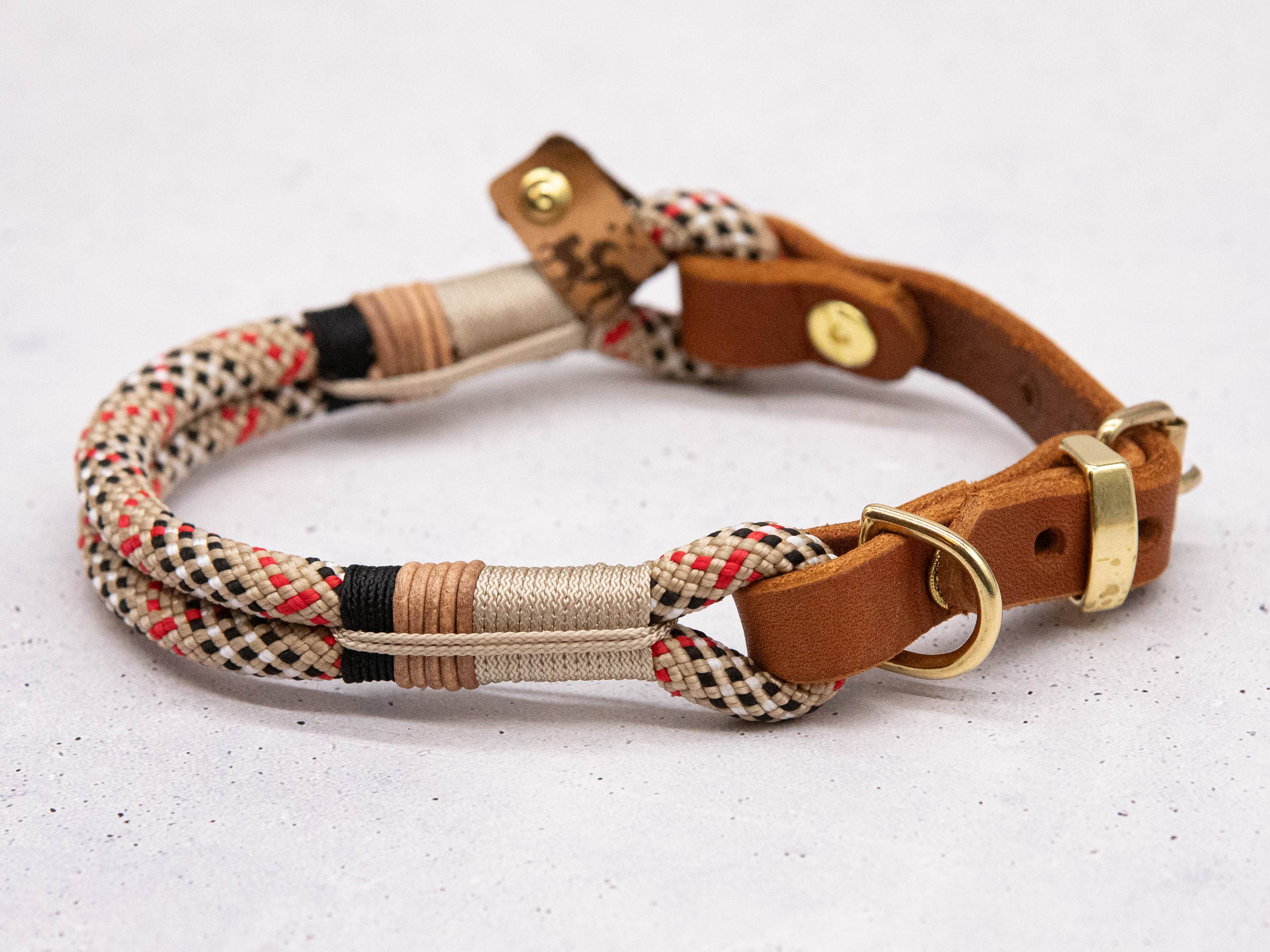 FOR LOVELY DOGS / Linda Jansen – Großhandel Haustierhalsband – Hund – Tau-Halsband Fawn Berry Multi Twist2