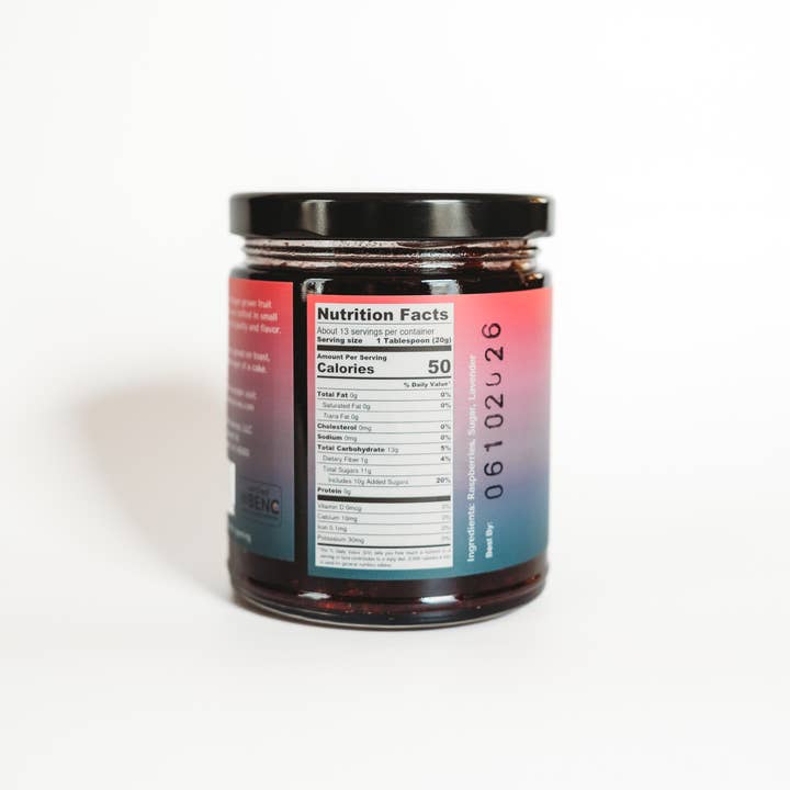 Cellar Door Preserves - Wholesale Jam/Jelly - Raspberry Jam with Lavender4