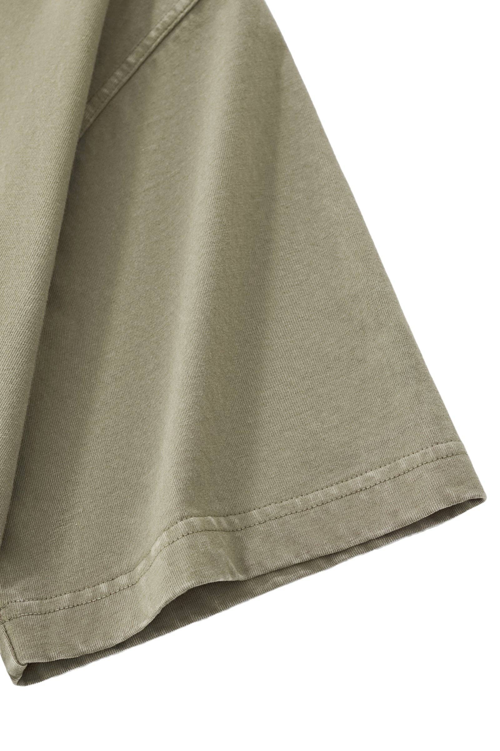 YUDAE - Wholesale Screen Printed T-Shirt - Unisex - Inhale/Exhale Vintage Washed Boxy T-Shirt11