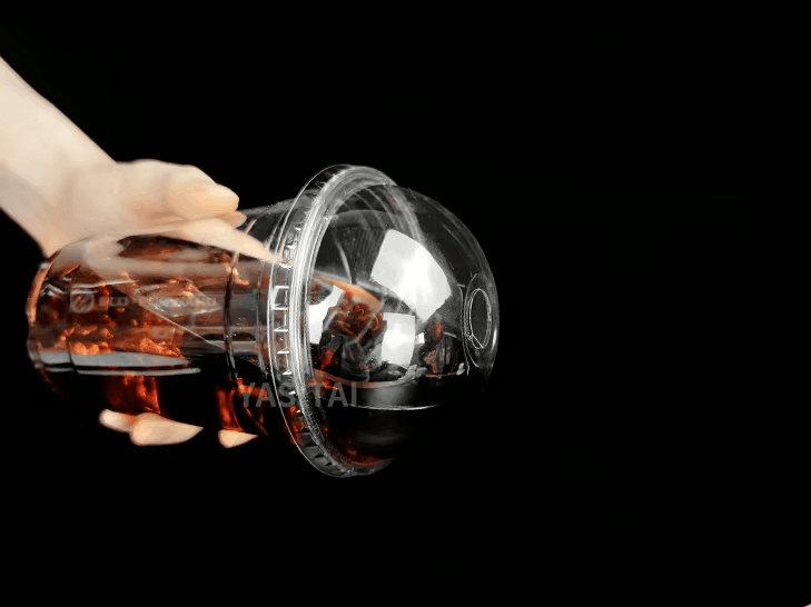 Clene Pack – Copo descartável por atacado – Copos plásticos transparentes Clene Pack em PET 10 oz a 20 oz, 100% recicláveis1