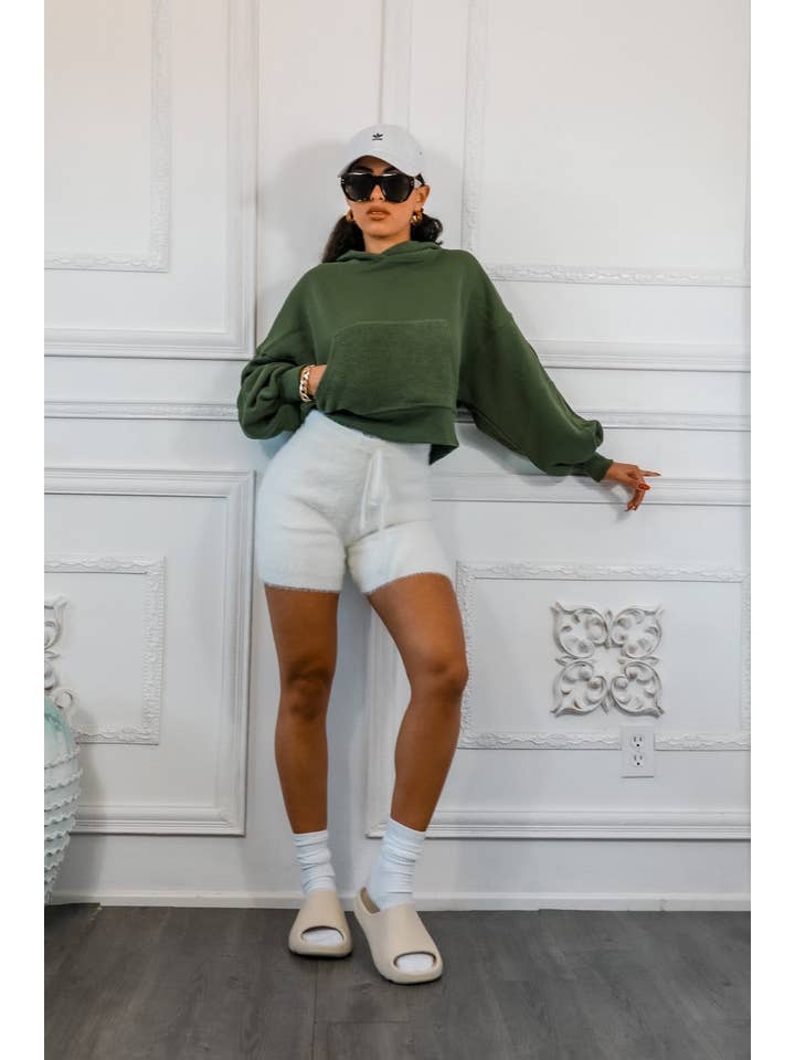 SurelyMine - Wholesale Hoodie - Women's - French Terry Kangaroo Pocket Hoodie