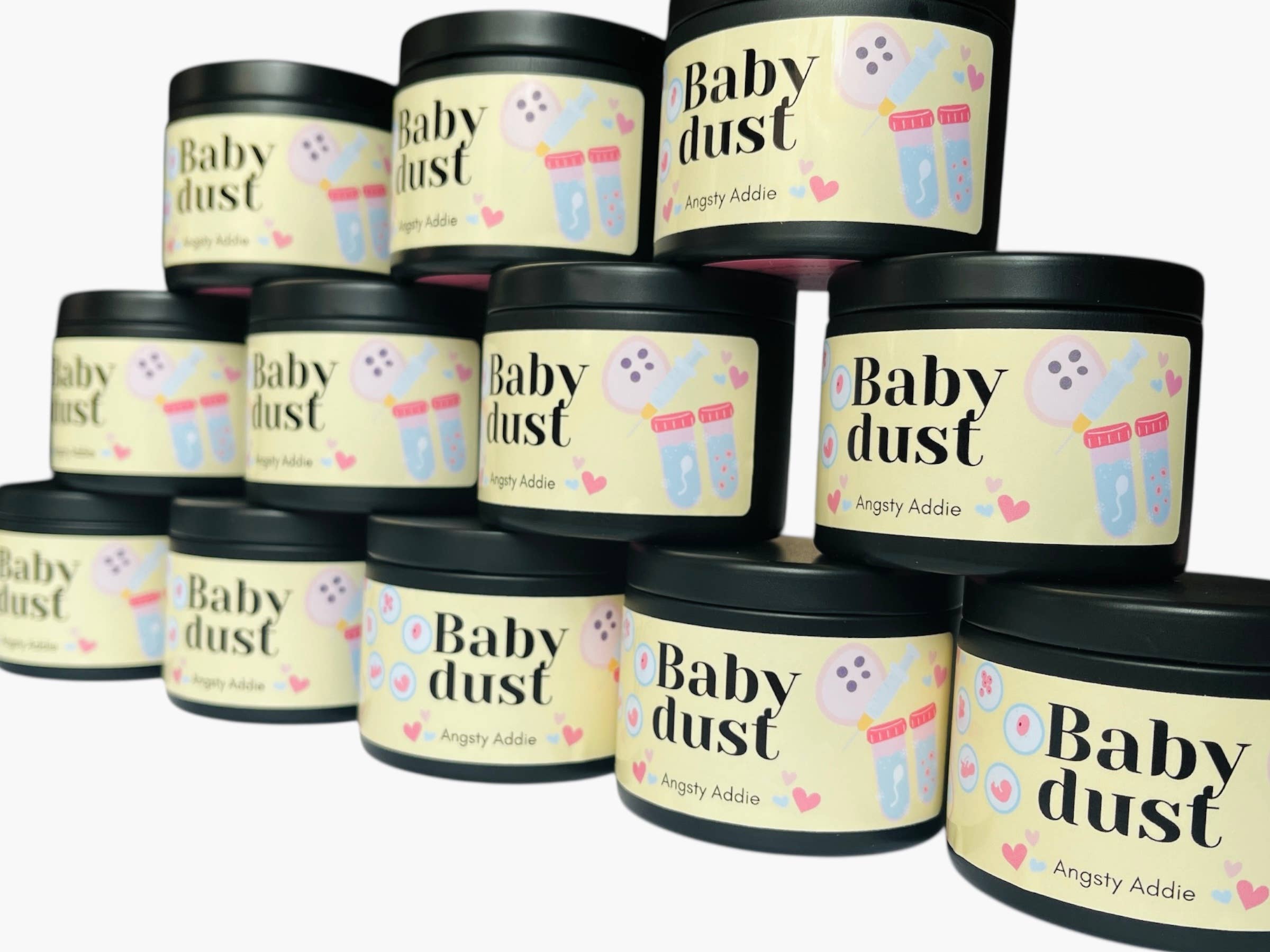 Angsty Addie - Vente Bougie en bocal - Cadeau bougie FIV, cadeau FIV, cadeau infertilité5