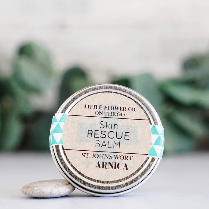 Skin Rescue Balm Tin for wholesale by The Little Flower Soap Co