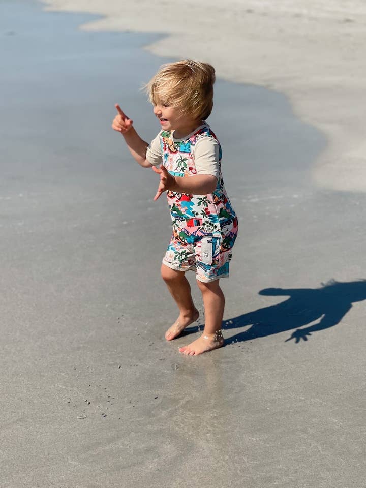With Love for Kids - Wholesale One Piece Swimsuit - Kids - Swim Suit - PALM SPRINGS