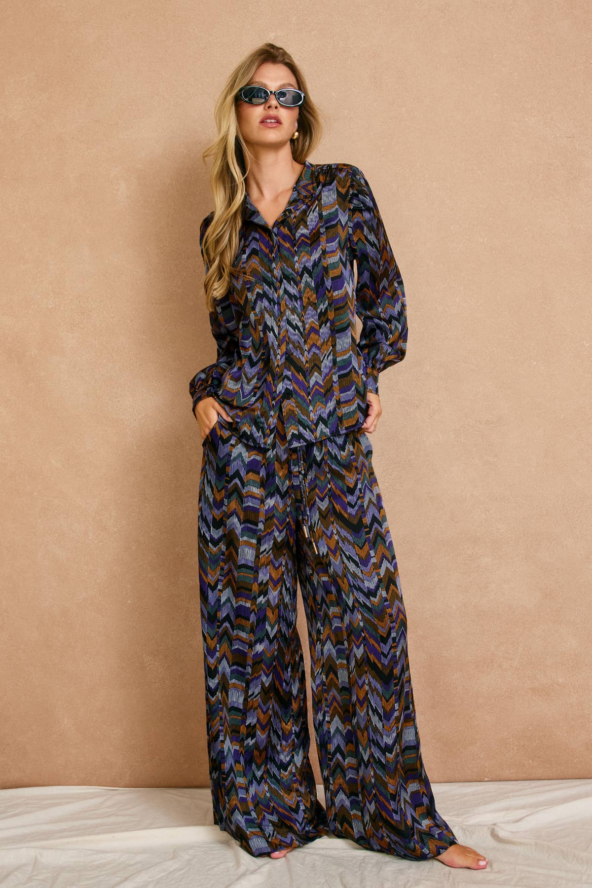 ECLIPSE Roll With It Looped Belt Pants for wholesale on Faire3