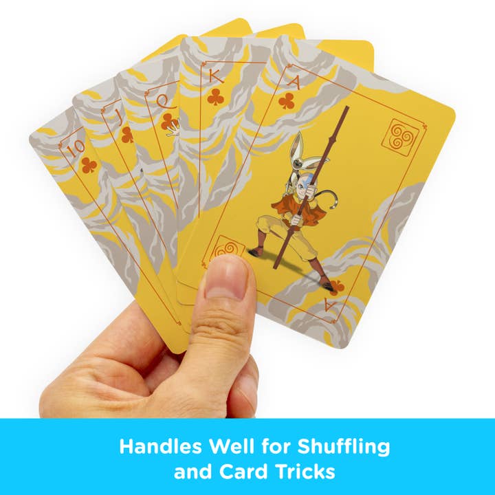 AQUARIUS, GAMAGO, ICUP, & ROCK SAWS by NMR Brands - Wholesale Playing Cards - Avatar The Last Airbender Playing Cards