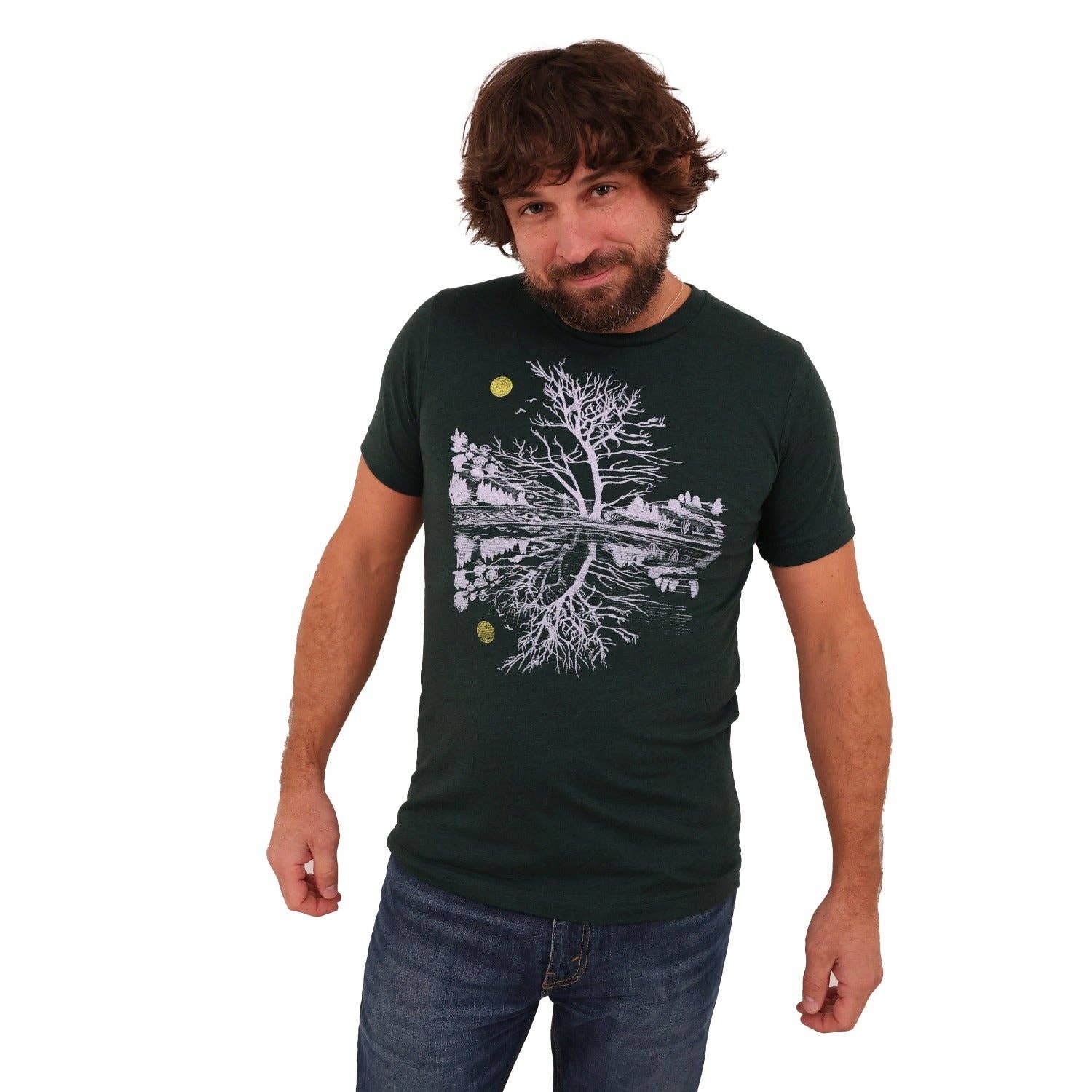 Slow Loris – wholesale T-shirts med screentryck – Herr – Reflektion T-shirt5