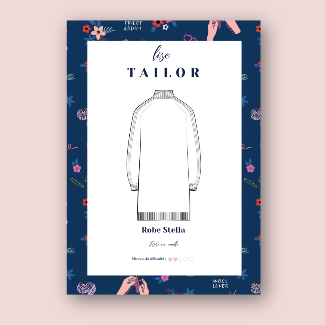 Lise Tailor - Wholesale Knitting/Crochet Supplies - Knitting Pattern - Stella Dress0