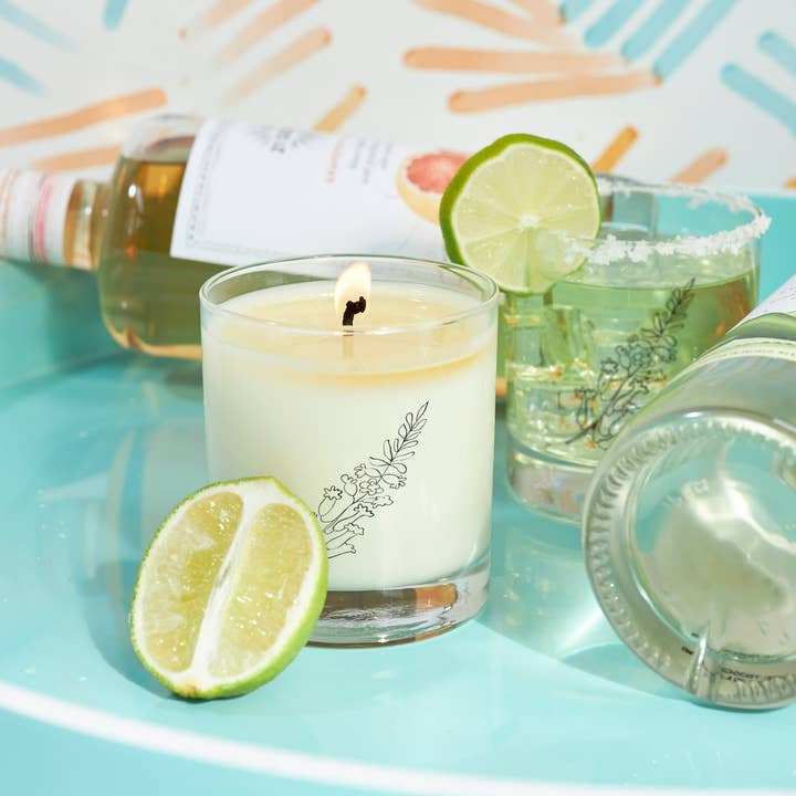 Scripted Fragrance - Vendita all'ingrosso Candela in vasetto - Candela August Birth Flower Soy3