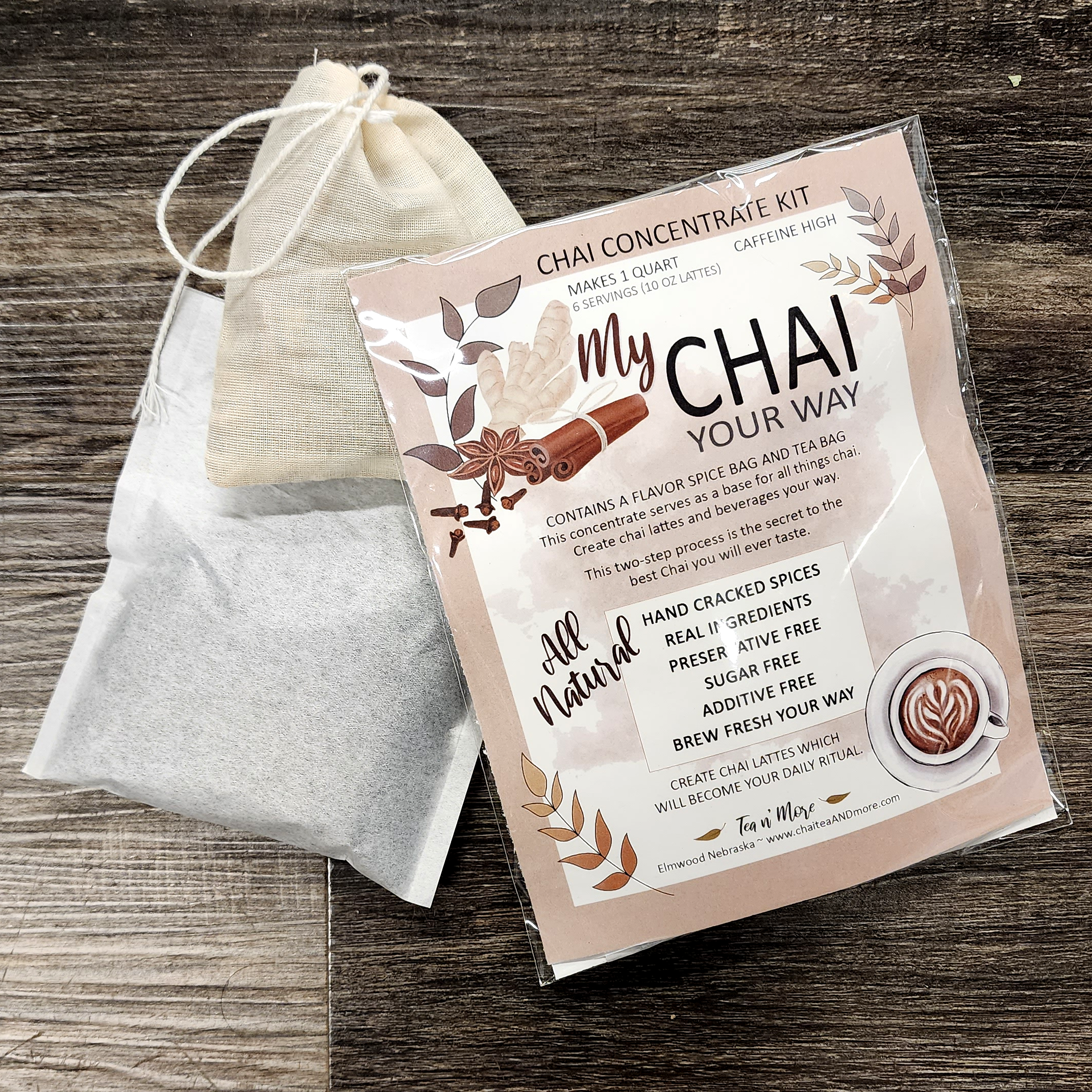 Tea n' More - Wholesale DIY Drink Kit - My Chai Your Way Concentrate Kit5
