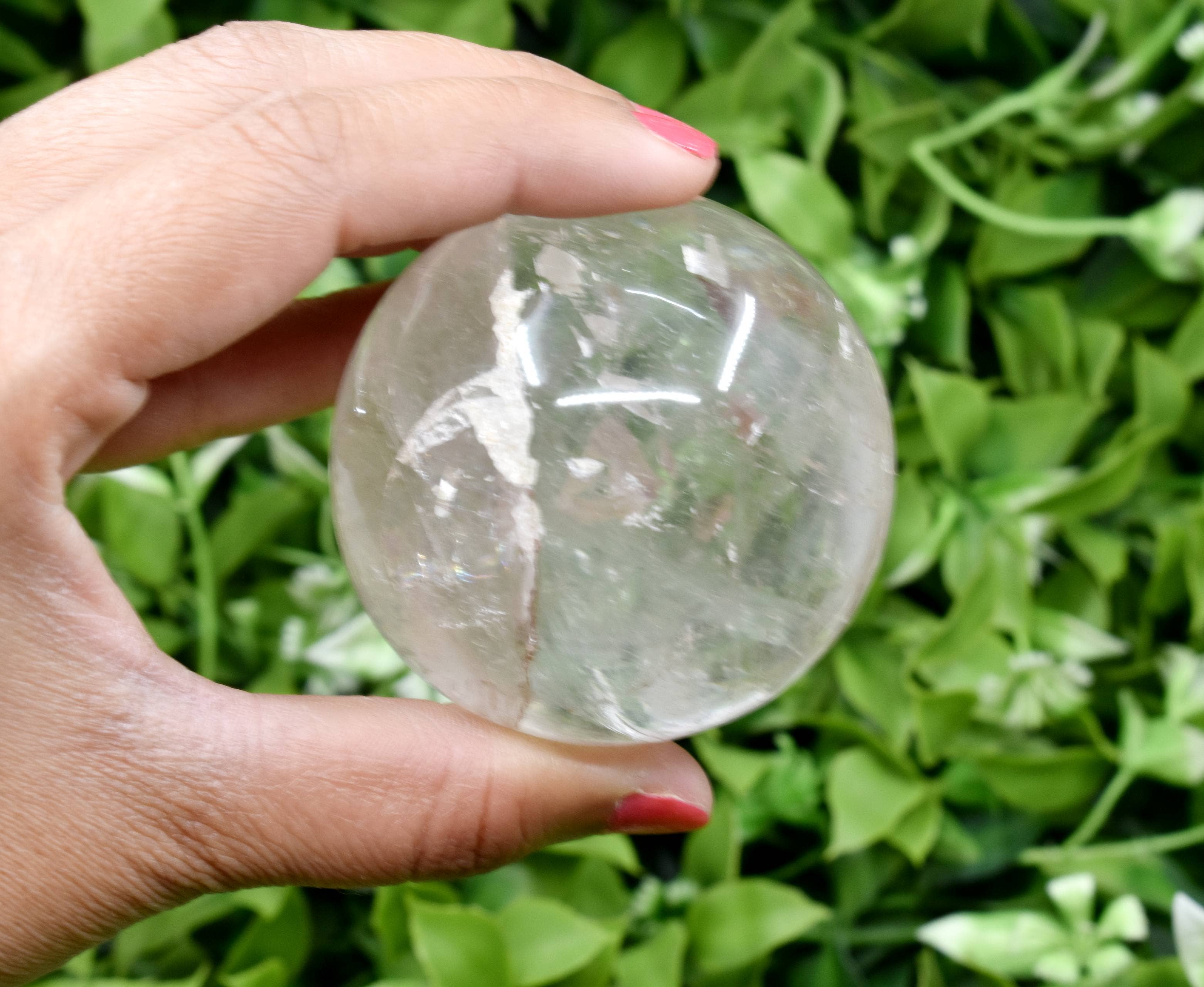 Soothing Crystals - Wholesale Spiritual Stone/Crystal - 1Pc Gemstone Sphere | Crystal Quartz | Healing Crystal Orb8