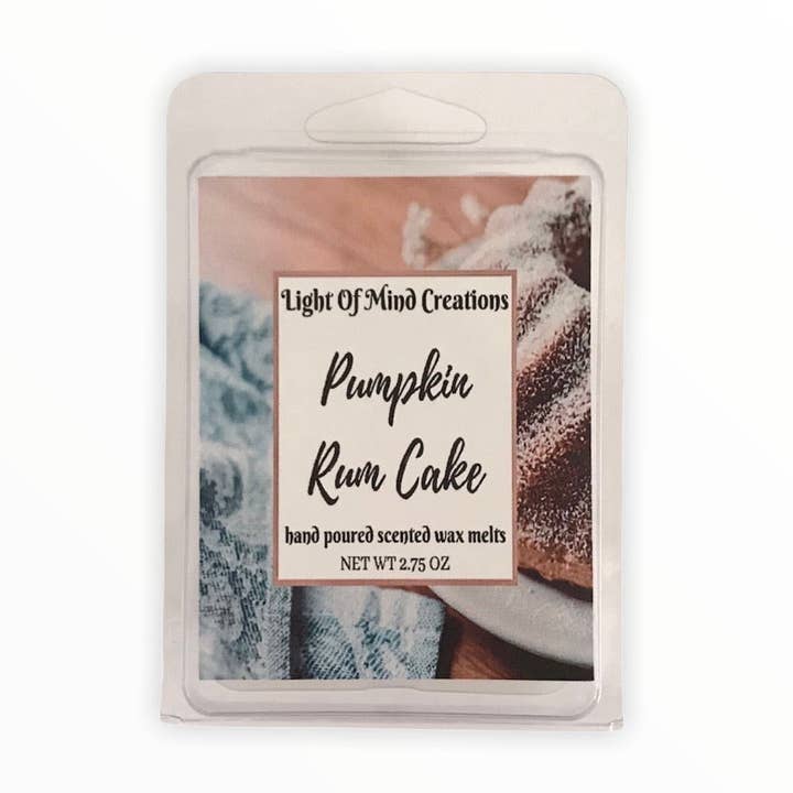 Pumpkin Rum Cake for wholesale by Light Of Mind Creations