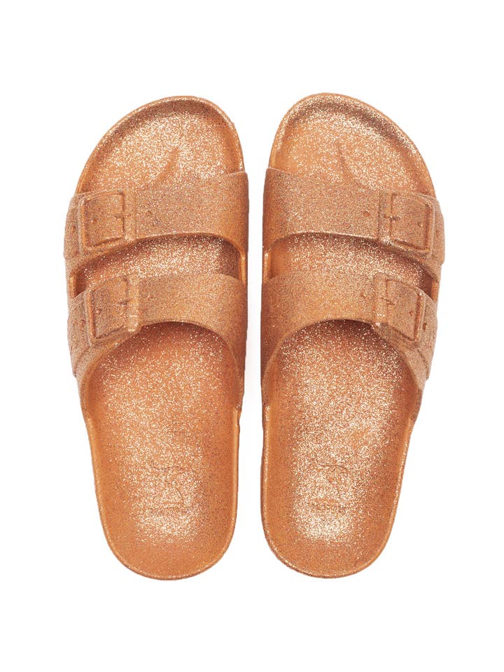 Cacatoès Carioca Glitters Grey Candy-scented Sandals-Women for wholesale on Faire10