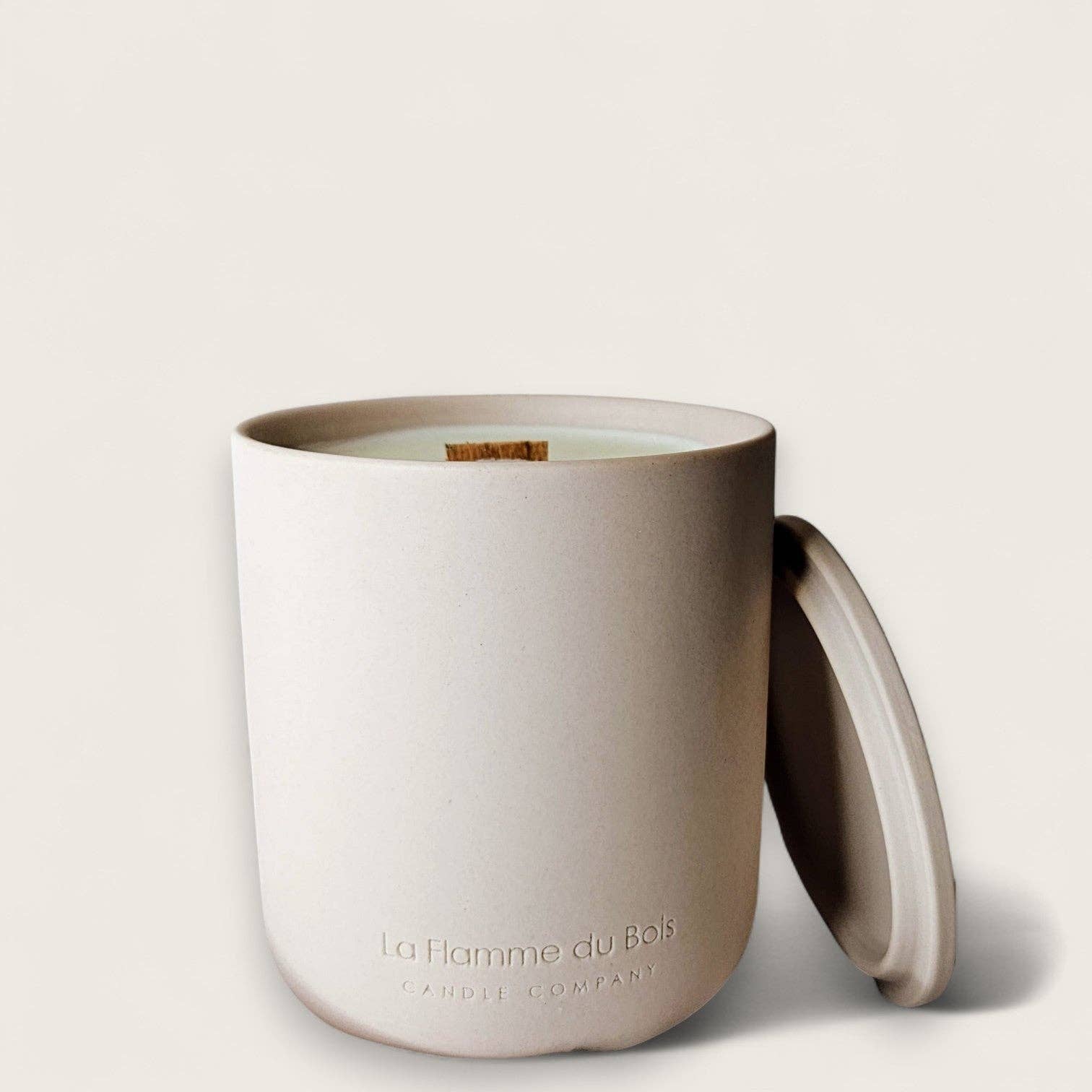 La Flamme du Bois - Wholesale Jar/Filled Candle - Grounded Glow- Soy Woodwick Candle5