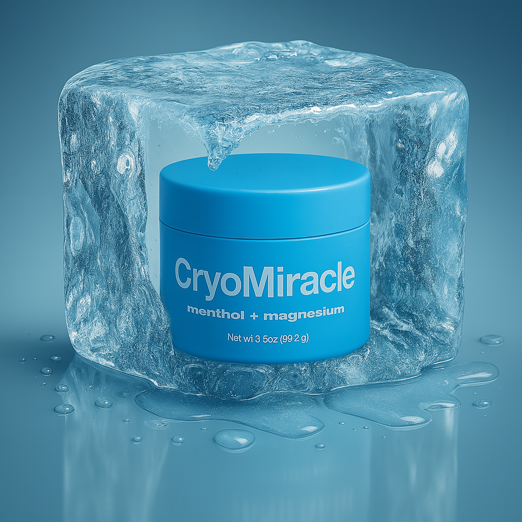 CryoMiracle LLC - Wholesale Body Balm/Butter - CryoMiracle Menthol and Magnesium Cream3