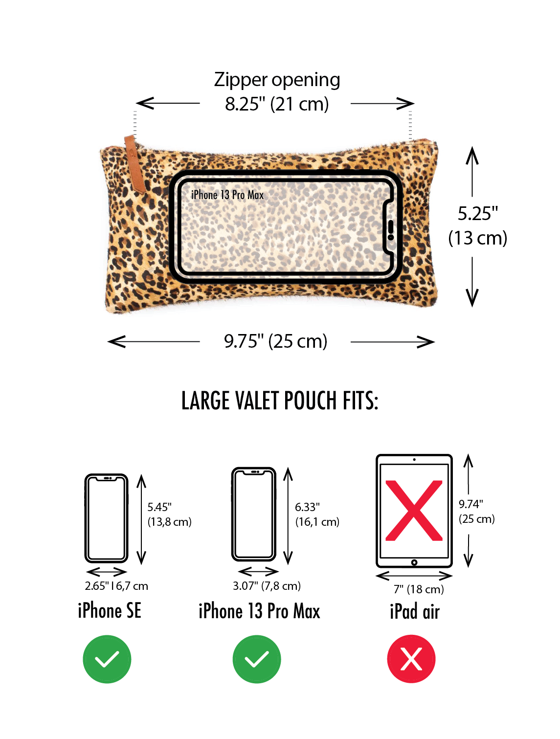 Crystalyn Kae Accessories - Vendita all'ingrosso Pochette - Donna - Grande pochette con cerniera in tela rivestita Valet Clutch5