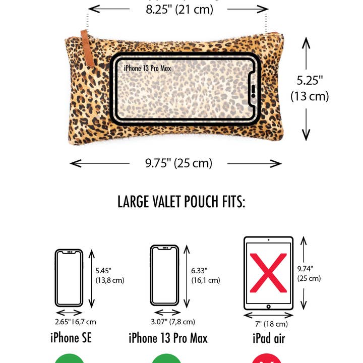 Crystalyn Kae Accessories - Vendita all'ingrosso Pochette - Donna - Grande pochette con cerniera in tela rivestita Valet Clutch5