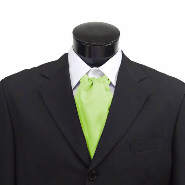 Selini New York - Wholesale Necktie – Men’s - Solid Satin Poly Ascot15